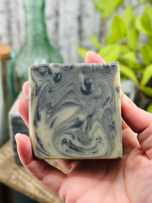 Handmade Bar Soap Man Birch and Black Pepper