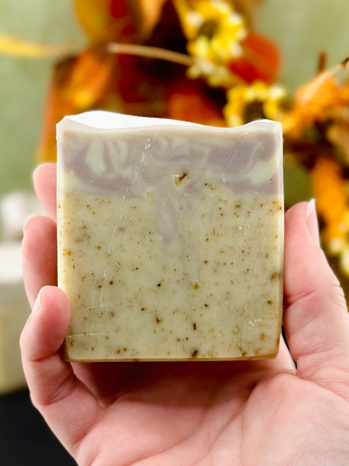 Lavender Honey Herbal Soap