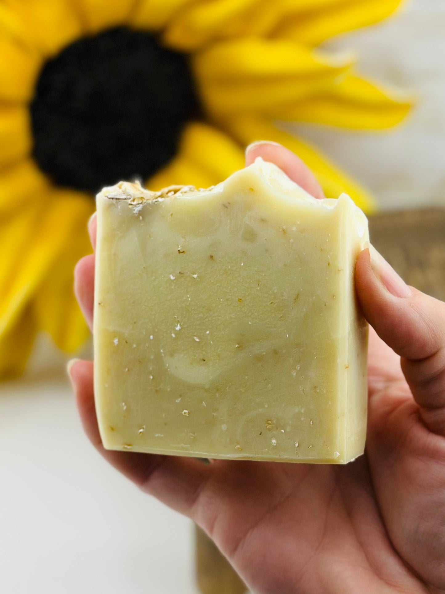 Handmade Bar Soap Herbal Oatmeal