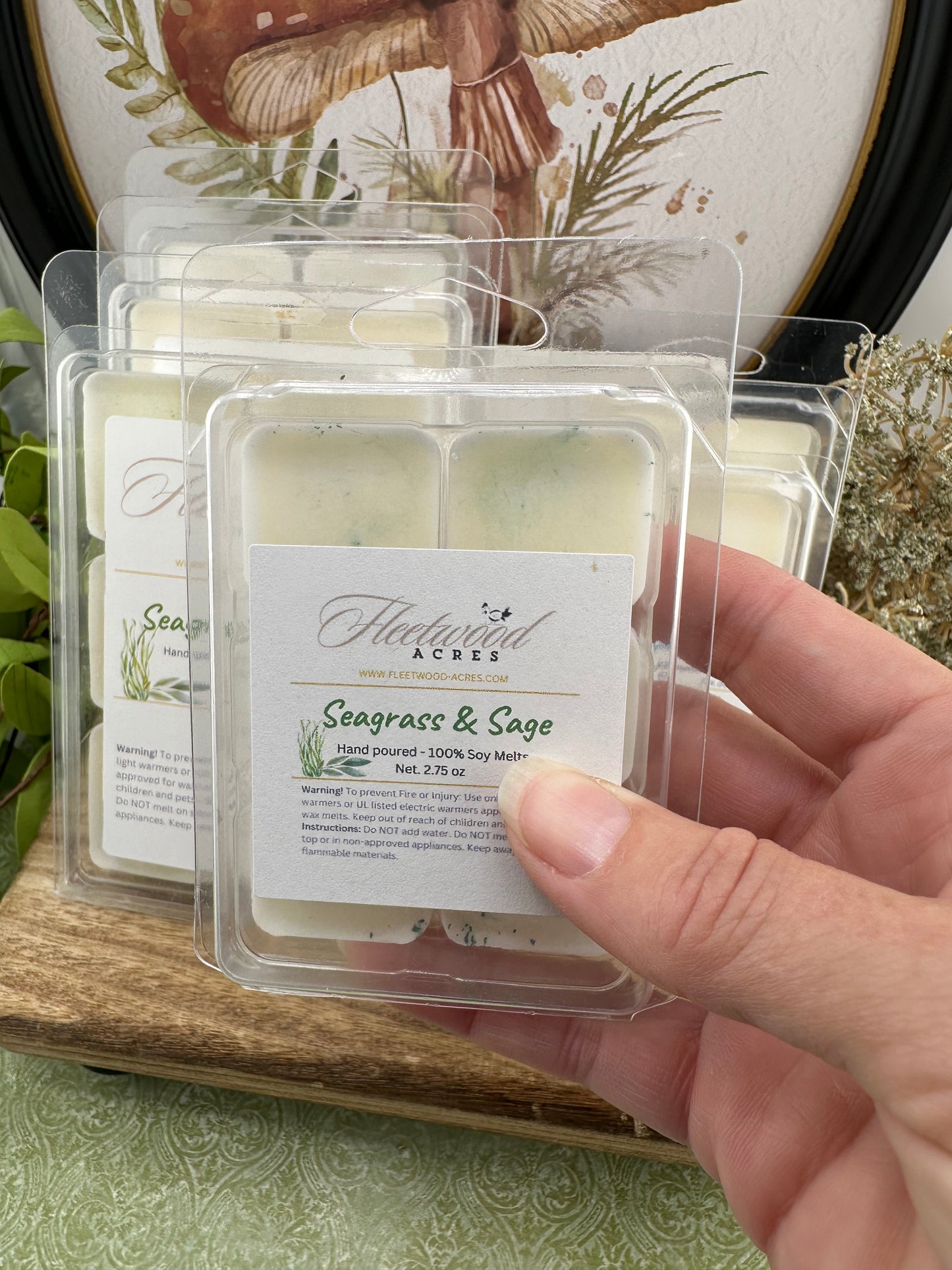 Seagrass & Sage Wax Melt
