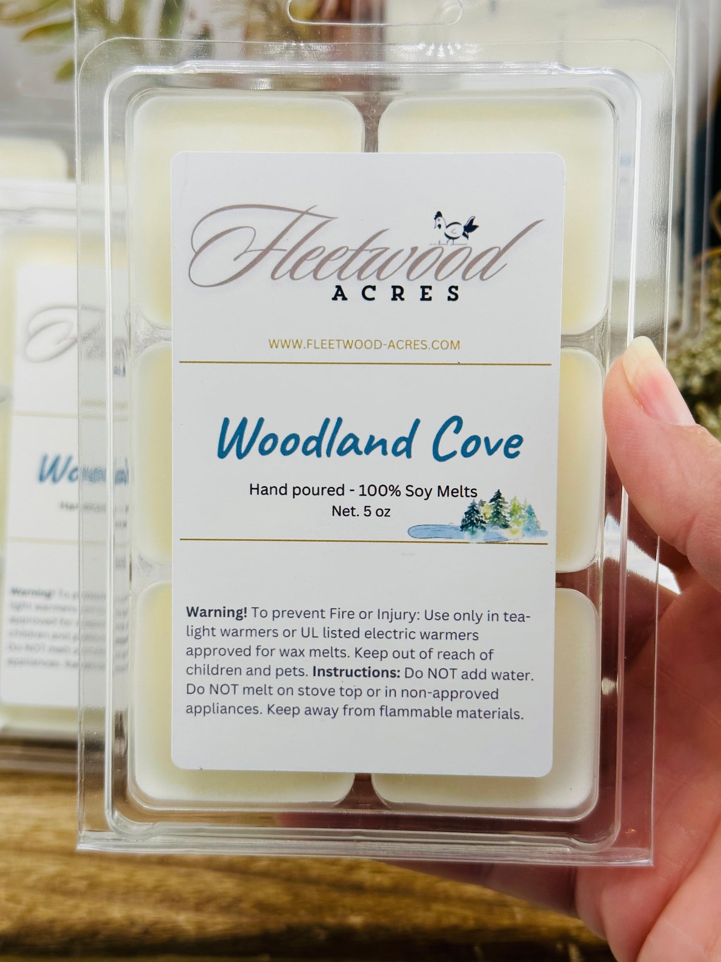 Woodland Cove Wax Melts