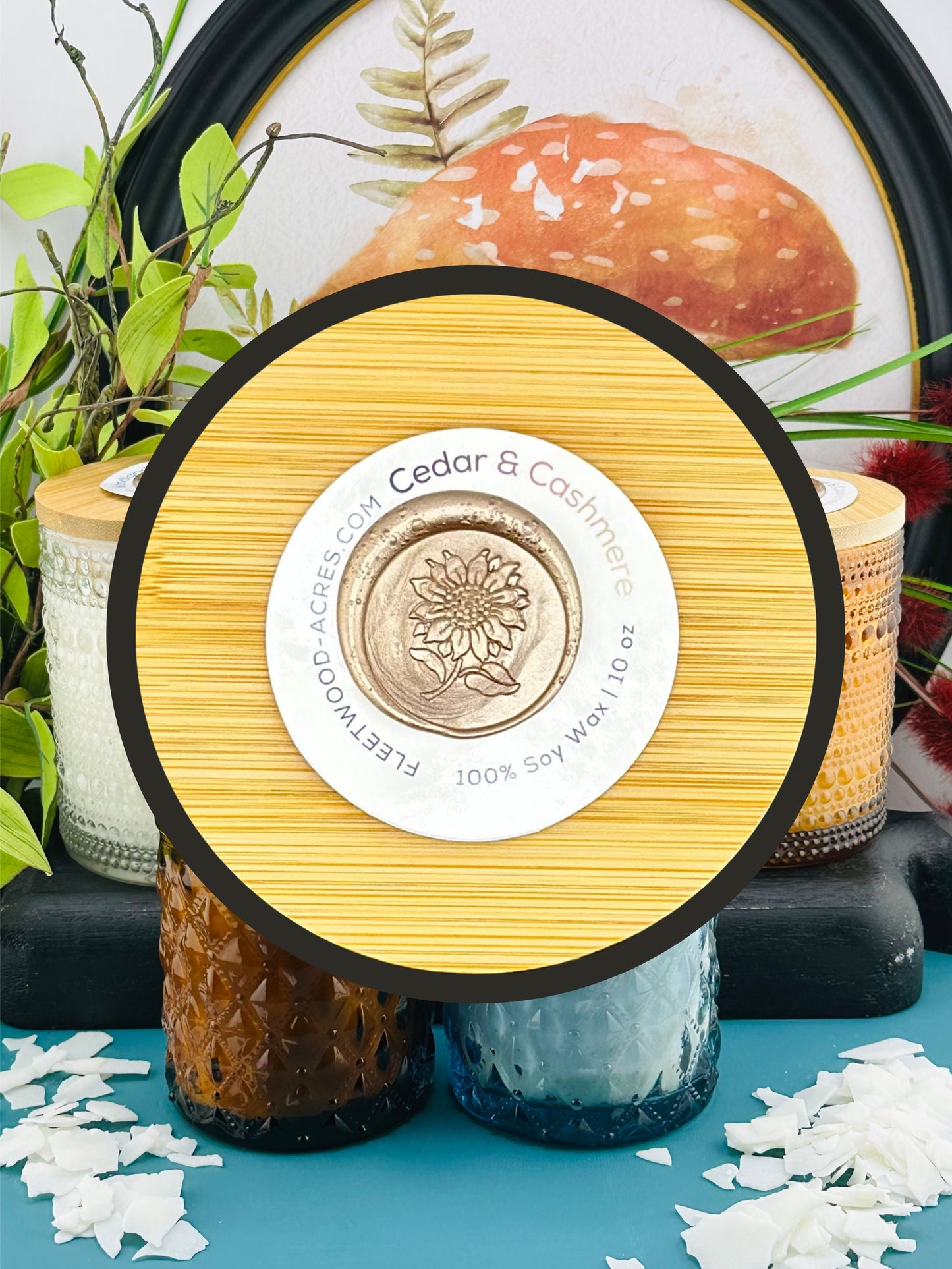 Cashmere & Cedar Soy Candle