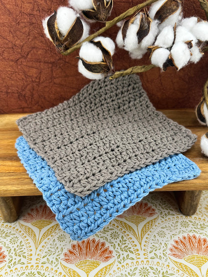 Cotton Dishcloths & Washcloths