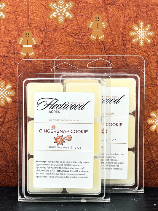 Gingersnap Cookie Wax Melts
