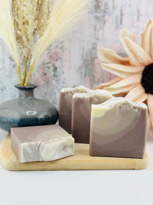 Handmade Bar Soap Herbal Lavender