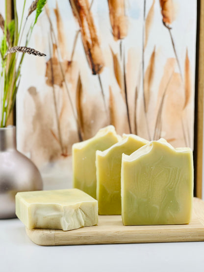 Handmade Bar Soap Herbal Lemongrass
