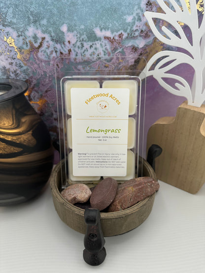 Handmade Soy Wax Melt Herbal Lemongrass