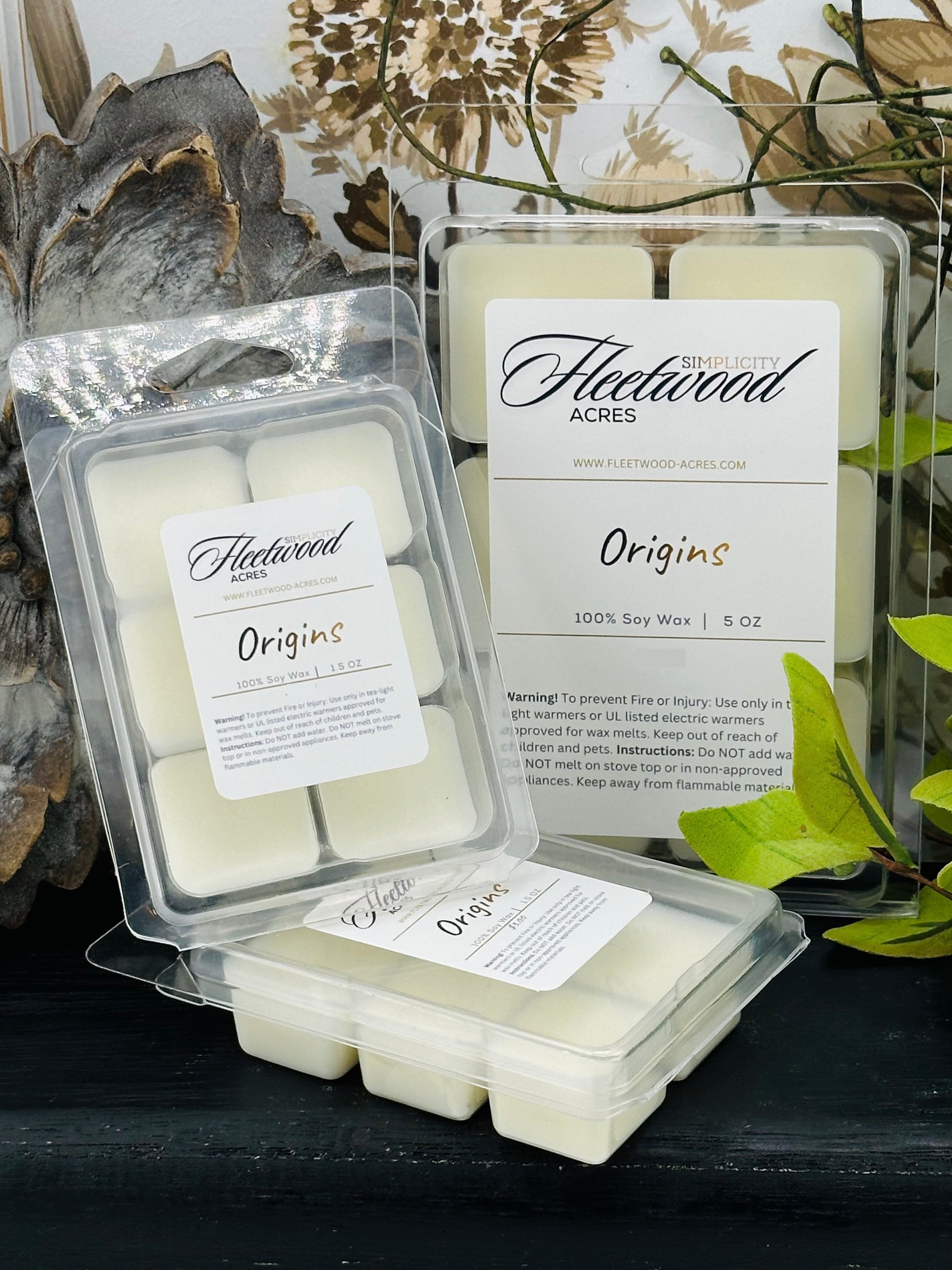 Mahogany Teakwood Soy Wax Melts