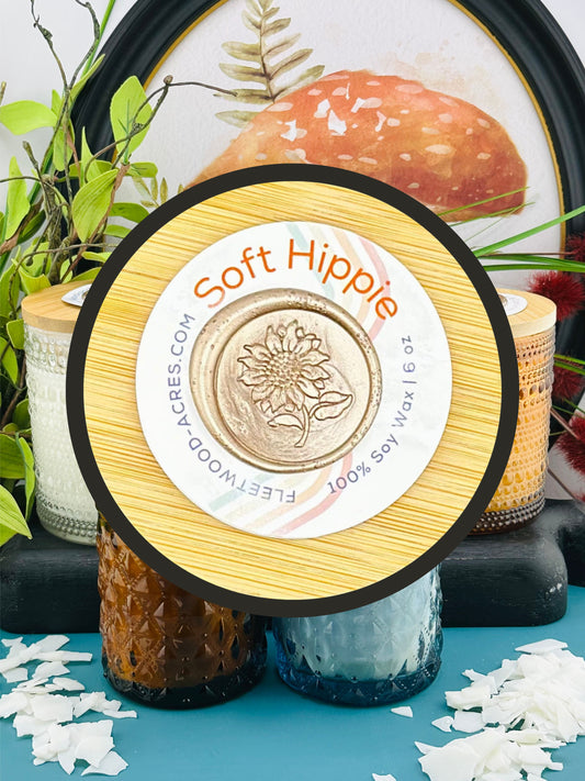 Soft Hippie Soy Candle