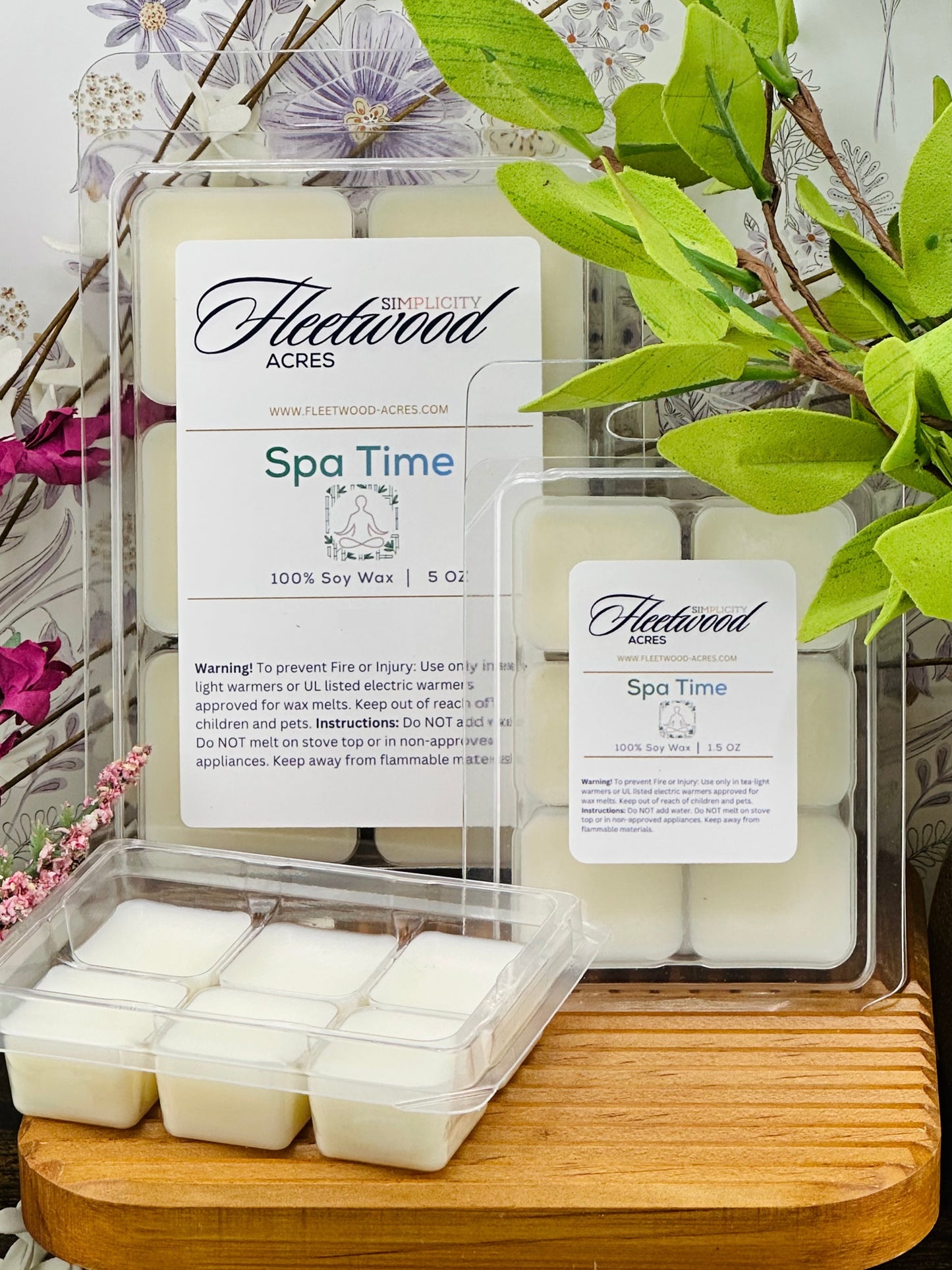 Spa Time  Wax Melts
