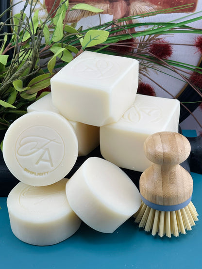 Sweet Lemon | Citrus Scent | Solid Dish Soap Bar
