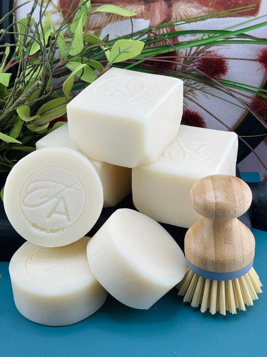 Sweet Lemon | Citrus Scent | Solid Dish Soap Bar