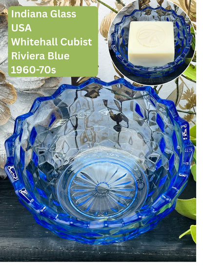 Whitehall Cubist Riviera Blue